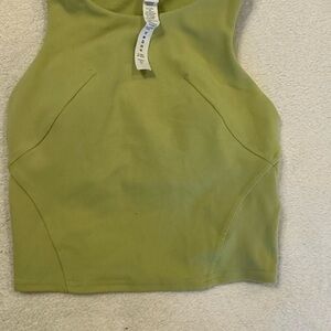 Lululemon Athletica Light Green Activewear Top